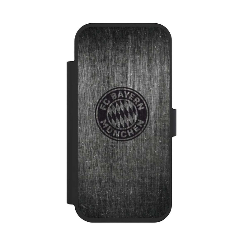 iPhone Air NIVOflip Metalllook FCB Logo einfarbig