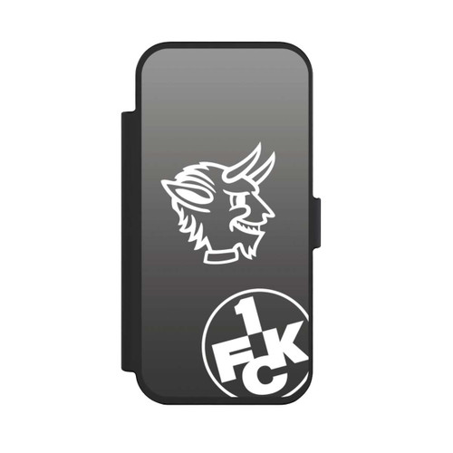 Apple iPhone Air NIVOflip Teufelskopf FCK auf Schwarz