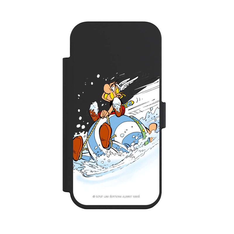 iPhone Air NIVOflip Astérix & Obélix Luge Transparent