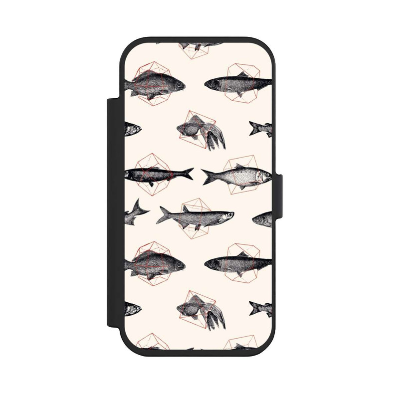 iPhone Air NIVOflip Fische in Geometrie