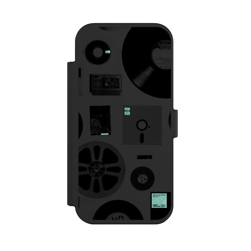 iPhone Air NIVOflip Data Tee ohne Hintergrund