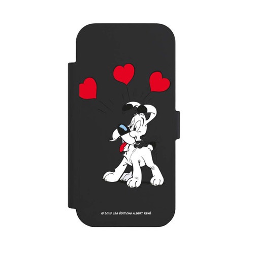 Apple iPhone Air NIVOflip Amour Idéfix Transparent