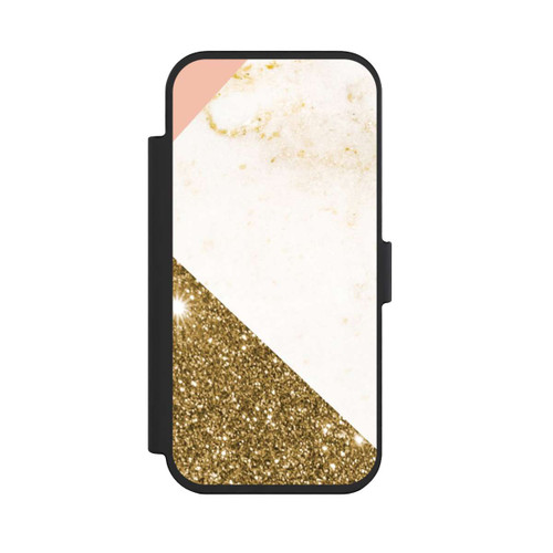 Apple iPhone Air NIVOflip Gold Look Marble Collage