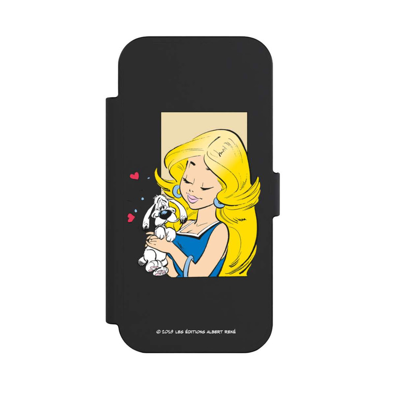 iPhone Air NIVOflip Falbala et Idéfix Amoureux Transparent
