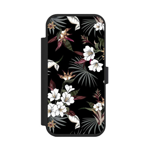 Apple iPhone Air NIVOflip Flowers Black