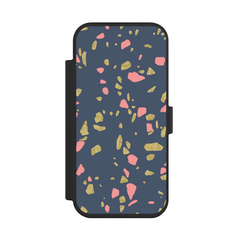 Apple iPhone Air NIVOflip Terazzo Gold-Optik