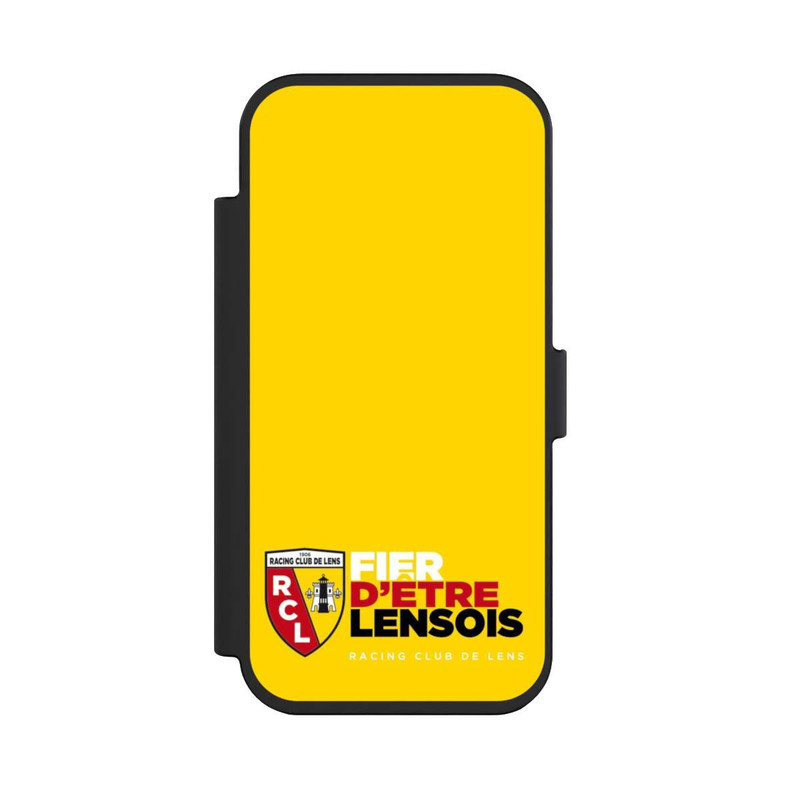 iPhone Air NIVOflip Fond Logo RCL Jaune