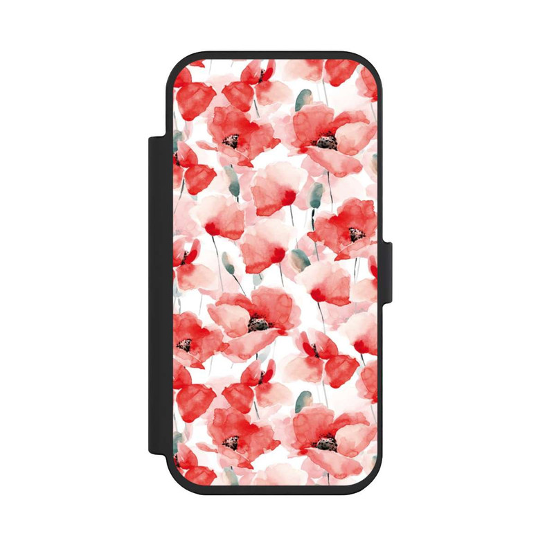 iPhone Air NIVOflip Mohnblumen Muster