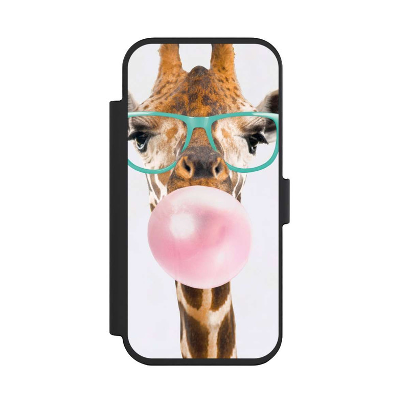 iPhone Air NIVOflip Giraffe mit Kaugummi
