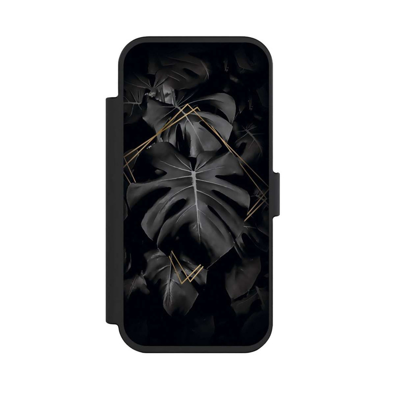 iPhone Air NIVOflip Black Leaves