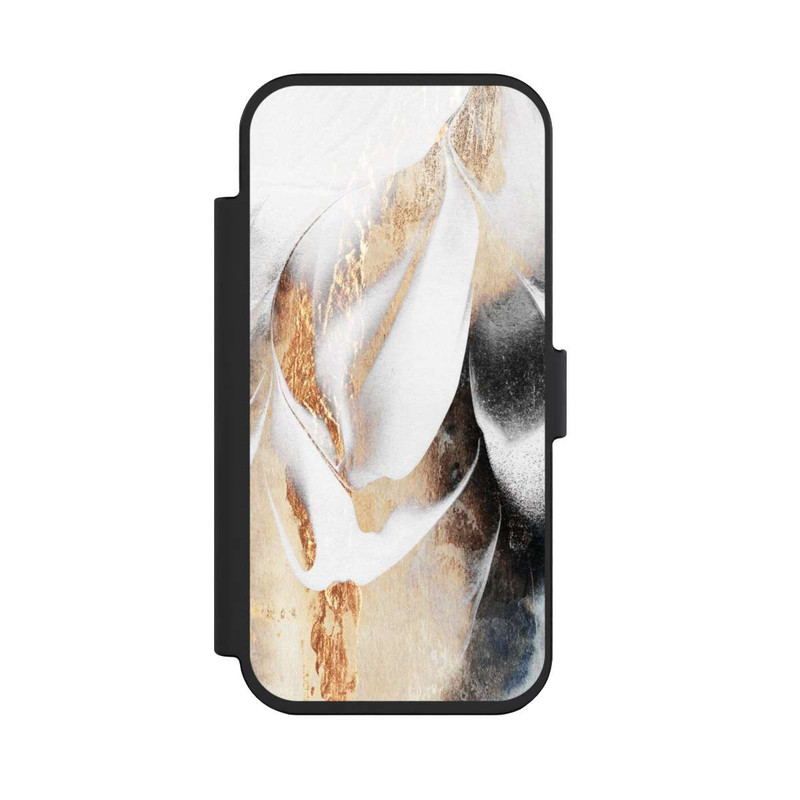 iPhone Air NIVOflip Beruhige Deine Seele Golddruck