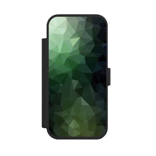 Apple iPhone Air NIVOflip Polygonal Mosaic Green