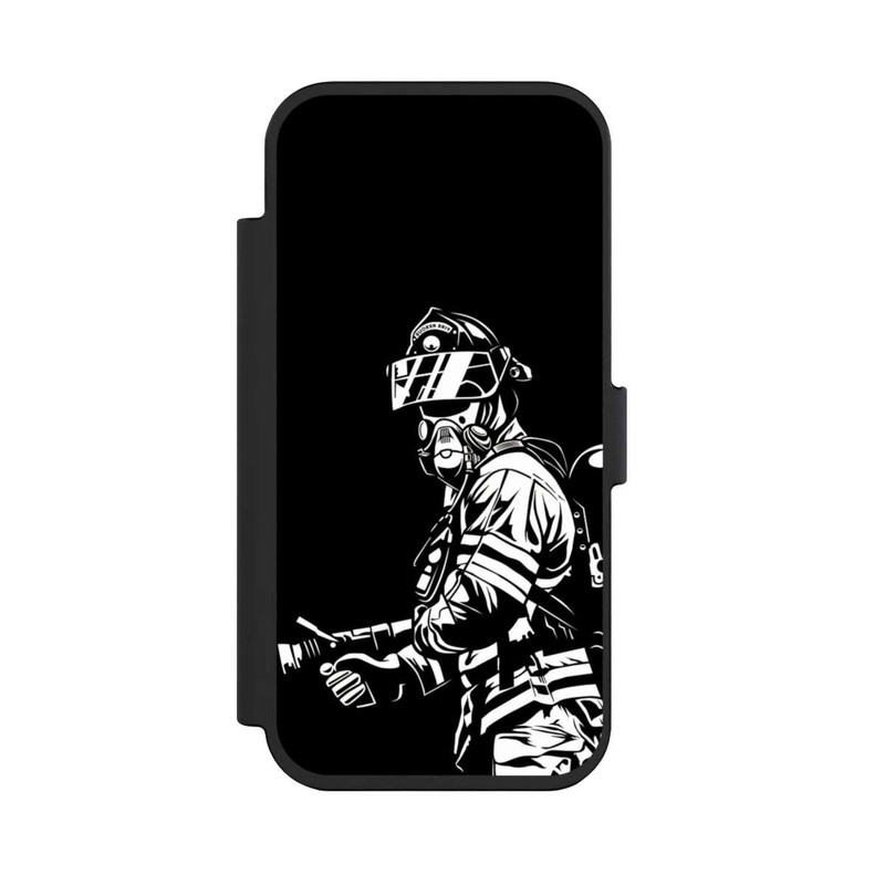 iPhone Air NIVOflip Tapferer Feuerwehrmann