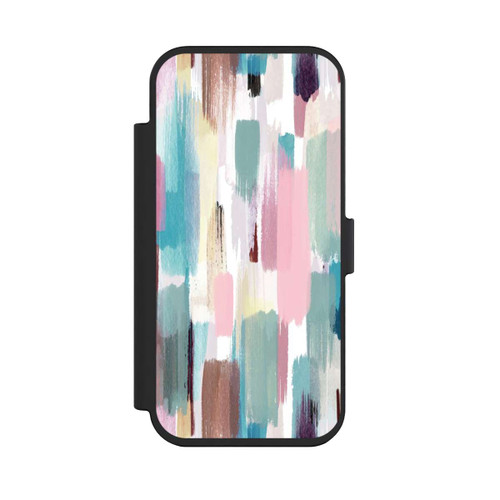 Apple iPhone Air NIVOflip Abstract Brushstrokes Pastel Shades