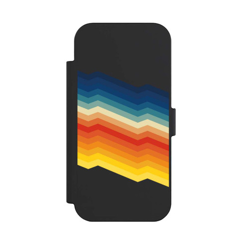 Apple iPhone Air NIVOflip Abstrakter Regenbogen