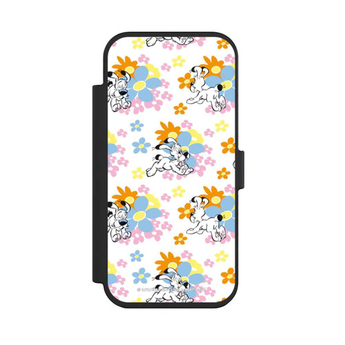 Apple iPhone Air NIVOflip Idéfix sur fleurs colorées