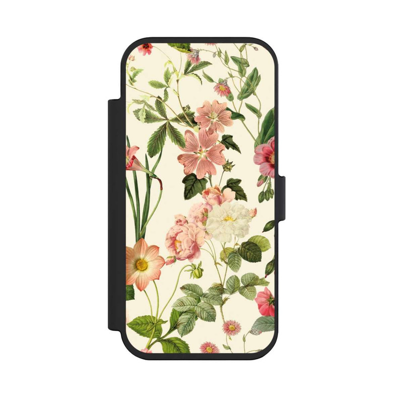 iPhone Air NIVOflip Fleurs sauvages sur jaune clair