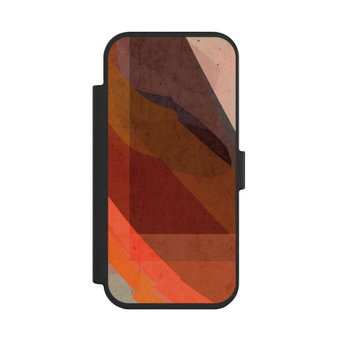 Apple iPhone Air NIVOflip Vague rouge rouille