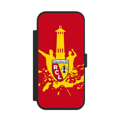 Apple iPhone Air NIVOflip Tour RCL jaune sur rouge
