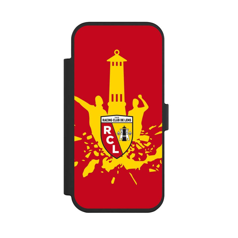 iPhone Air NIVOflip Tour RCL jaune sur rouge