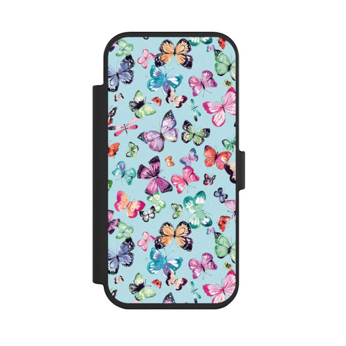 Apple iPhone Air NIVOflip Butterflies Pink Orange Blue