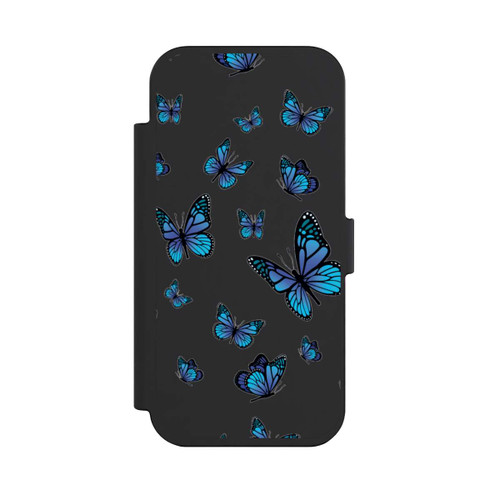 Apple iPhone Air NIVOflip Schmetterlingmuster Transparent