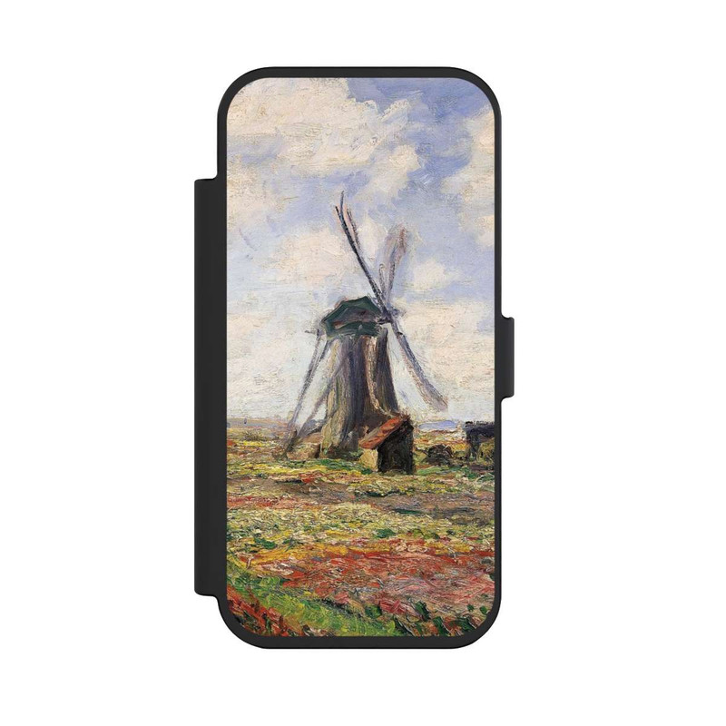 iPhone Air NIVOflip Tulpenfelder mit der Rijnsburger Windmühle von Claude Monet