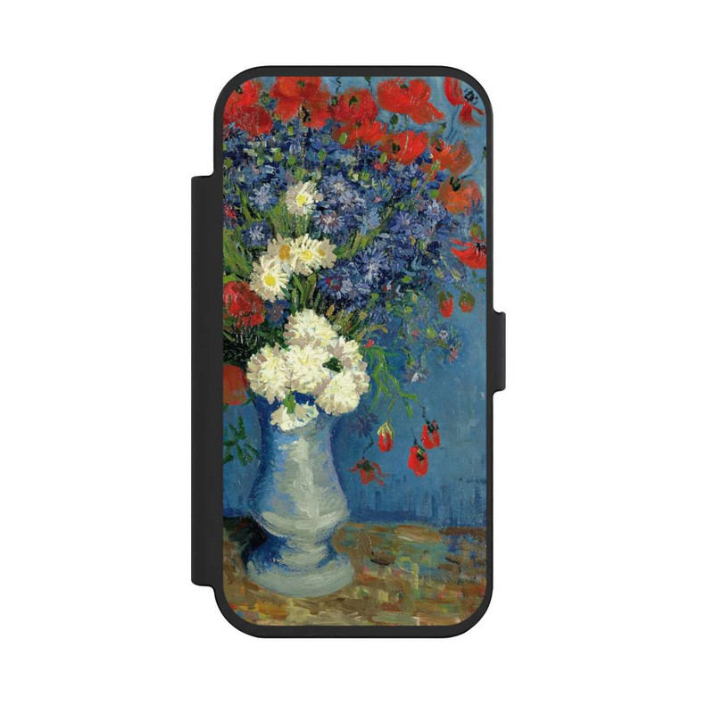 iPhone Air NIVOflip Stillleben Vase mit Kornblumen und Mohnblumen von Vincent Van Gogh