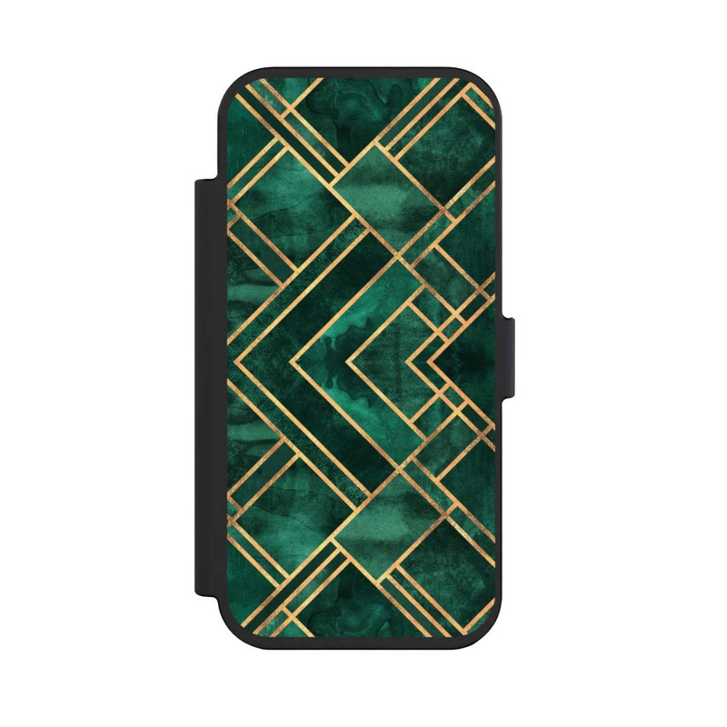 iPhone Air NIVOflip Grüne Blöcke