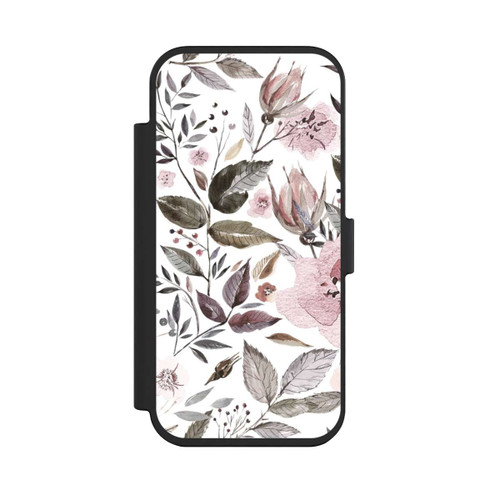 Apple iPhone Air NIVOflip Aquarell braune Rosenblüten