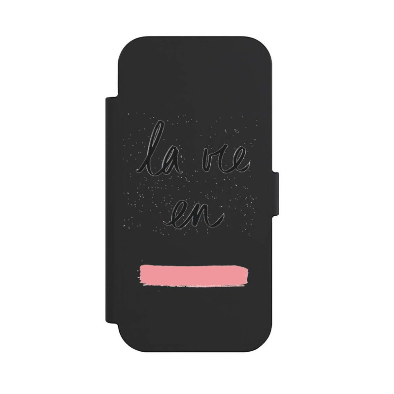 iPhone Air NIVOflip La vie en Rosa Transparent
