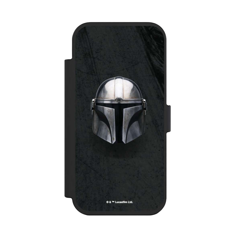 iPhone Air NIVOflip Schwarzer Mandalorianer Helm
