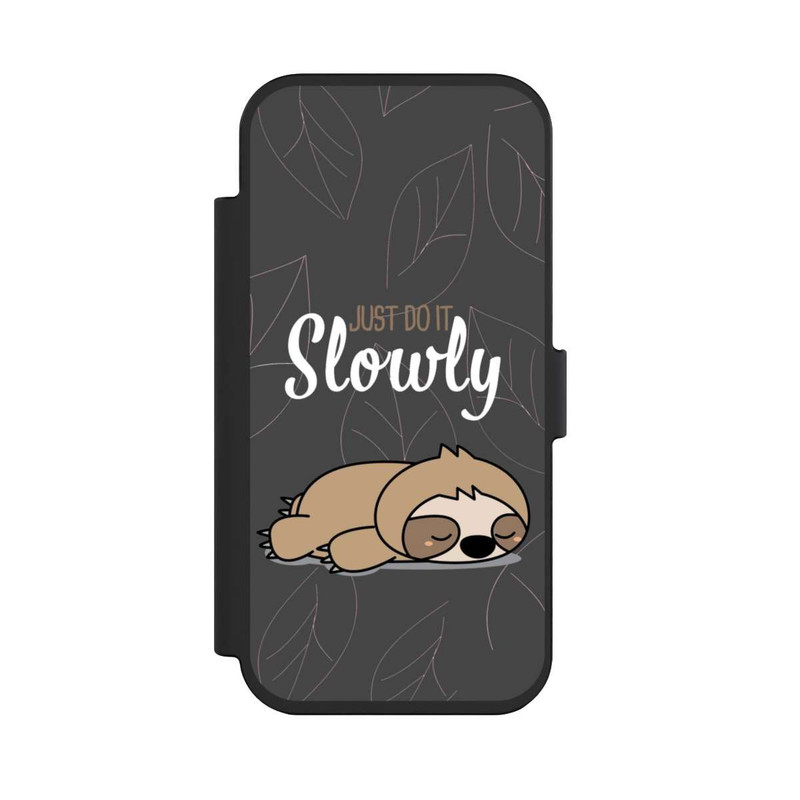 iPhone Air NIVOflip Just Do It Slowly Sloth Grey