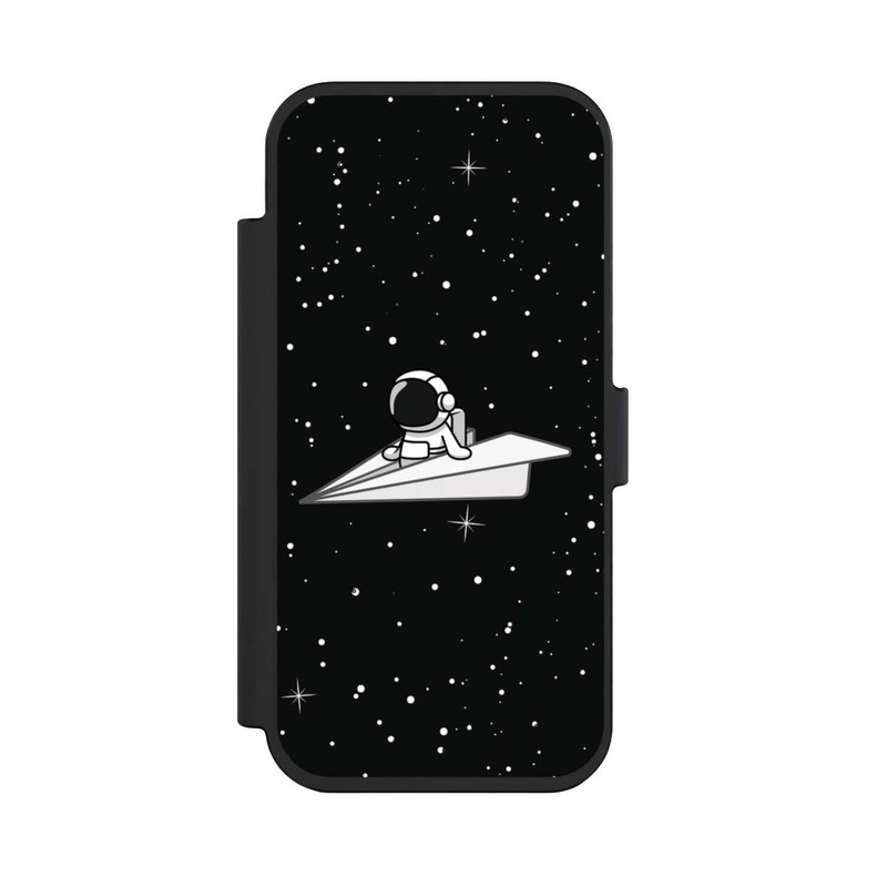 iPhone Air NIVOflip Astronaut Paper Plane Comic