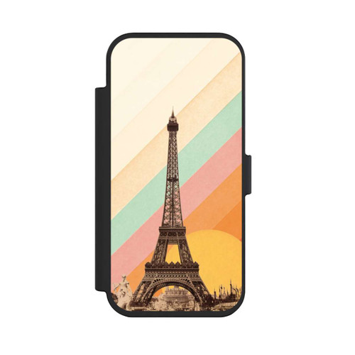Apple iPhone Air NIVOflip Eiffel Tower Rainbow
