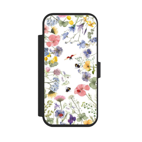 Apple iPhone Air NIVOflip Bunte Frühlingsblumen und Bienen