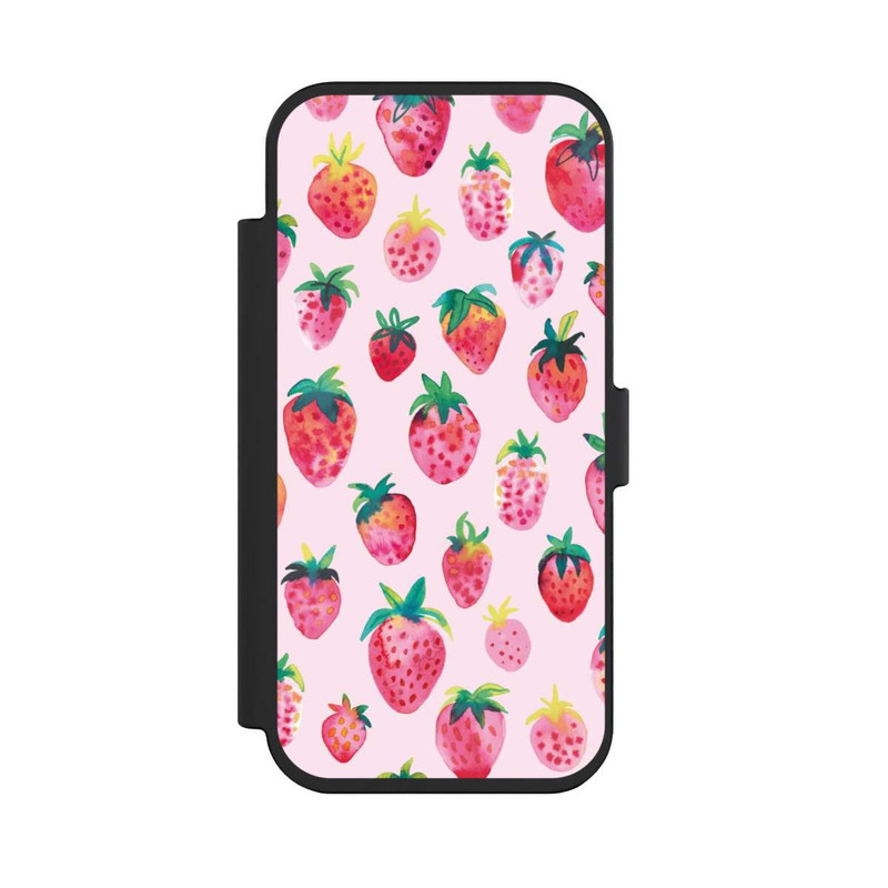 iPhone Air NIVOflip Aquarell Erdbeeren