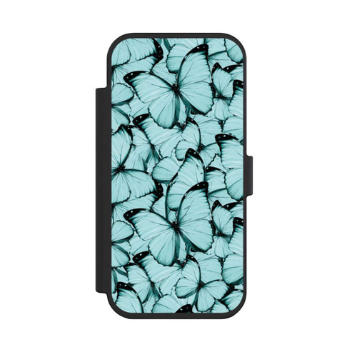 Apple iPhone Air NIVOflip Teal Butterflies