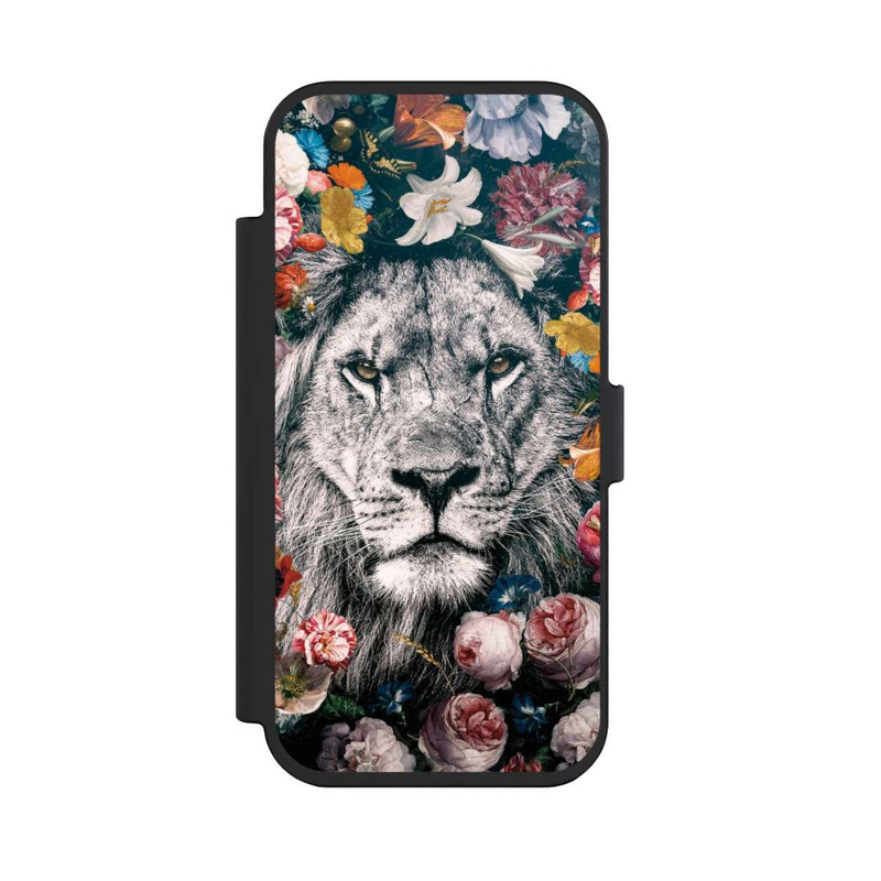 iPhone Air NIVOflip Lion Flowers