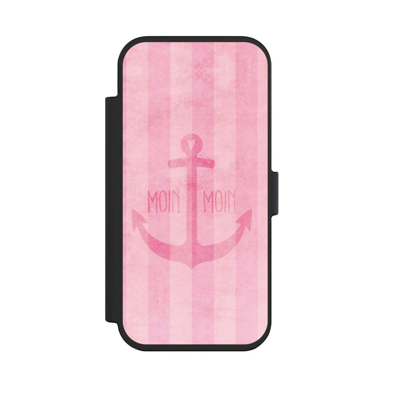iPhone Air NIVOflip Moin Moin Stripes Pink