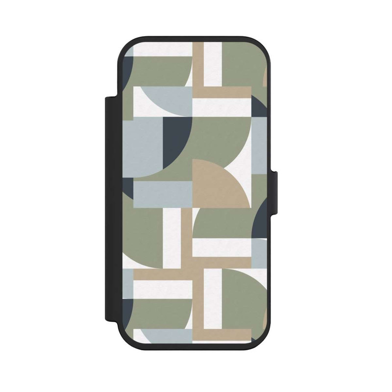 iPhone Air NIVOflip Futuristische Bauhaus Polygone Beige