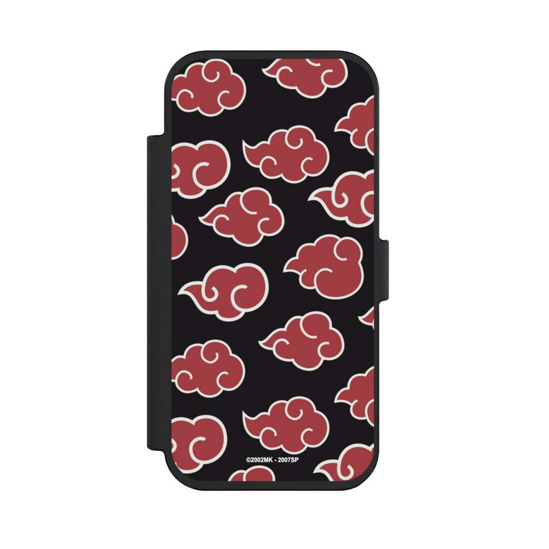 iPhone Air NIVOflip Akatsuki Pattern Black Big
