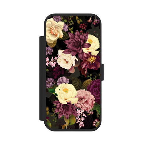 Apple iPhone Air NIVOflip Fleurs Sombres &amp; Abeilles