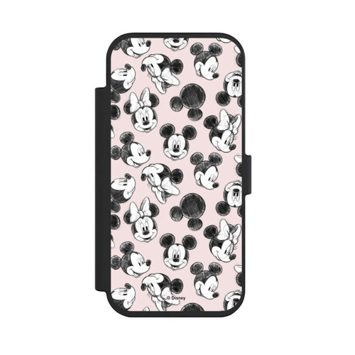 Apple iPhone Air NIVOflip Minnie &amp; Mickey Viele Gesichter Pink