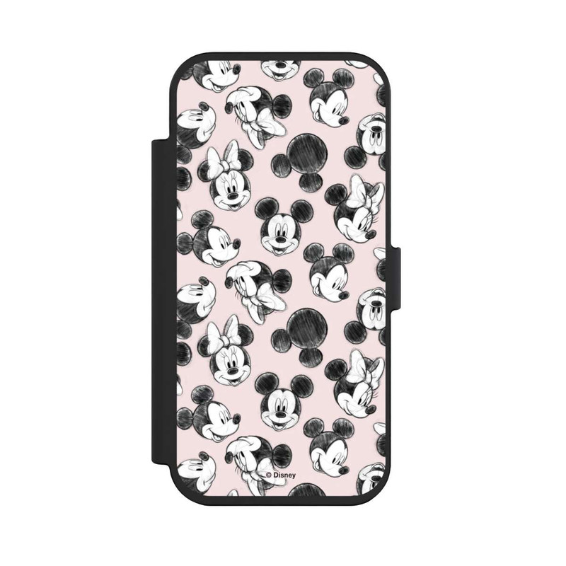 iPhone Air NIVOflip Minnie & Mickey Viele Gesichter Pink