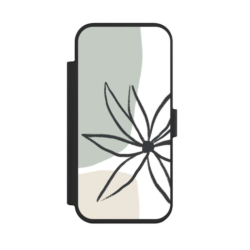 iPhone Air NIVOflip Blume Minze und Sahne