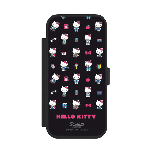 Apple iPhone Air NIVOflip Hello Kitty 90s Schwarz