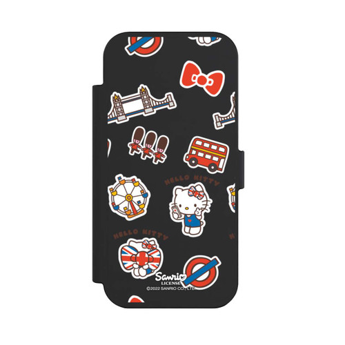 Apple iPhone Air NIVOflip Hello Kitty Londoner Abzeichen Transparent