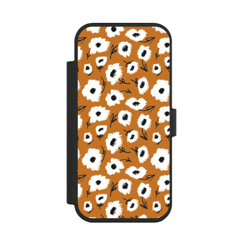 Apple iPhone Air NIVOflip Pattern Fleurs Ocres