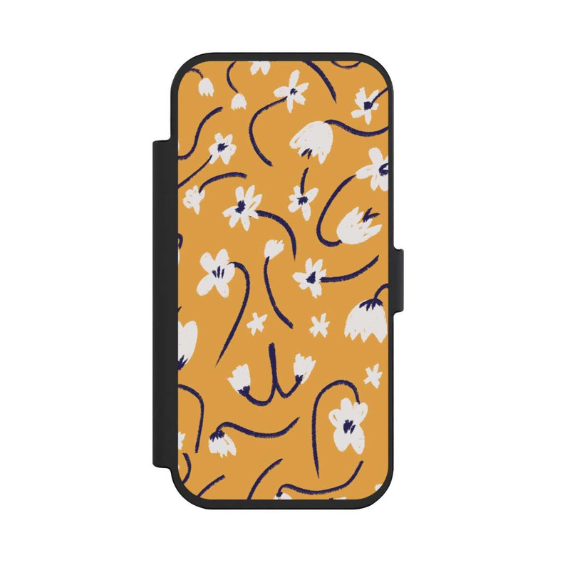 iPhone Air NIVOflip Pattern Petites Fleurs Jaunes